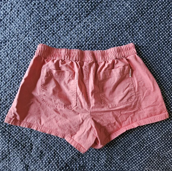 Pact Organic Cotton Drawstring Shorts Sz Small - Picture 2 of 5